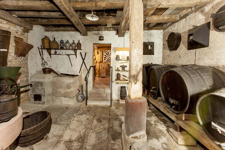 La cave d'un particulier